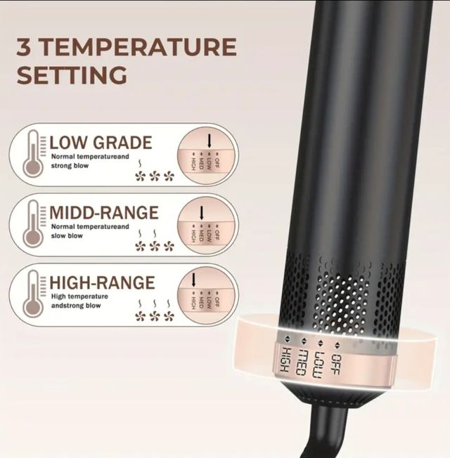 Secador de pelo 5 en 1