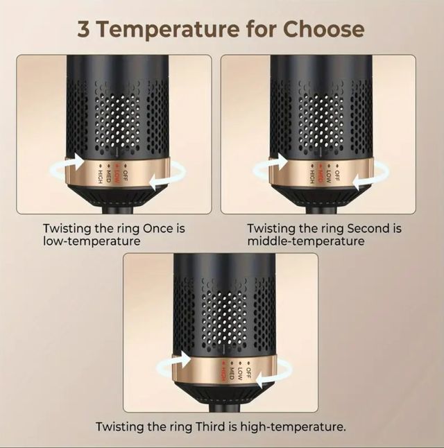 Secador de pelo 5 en 1