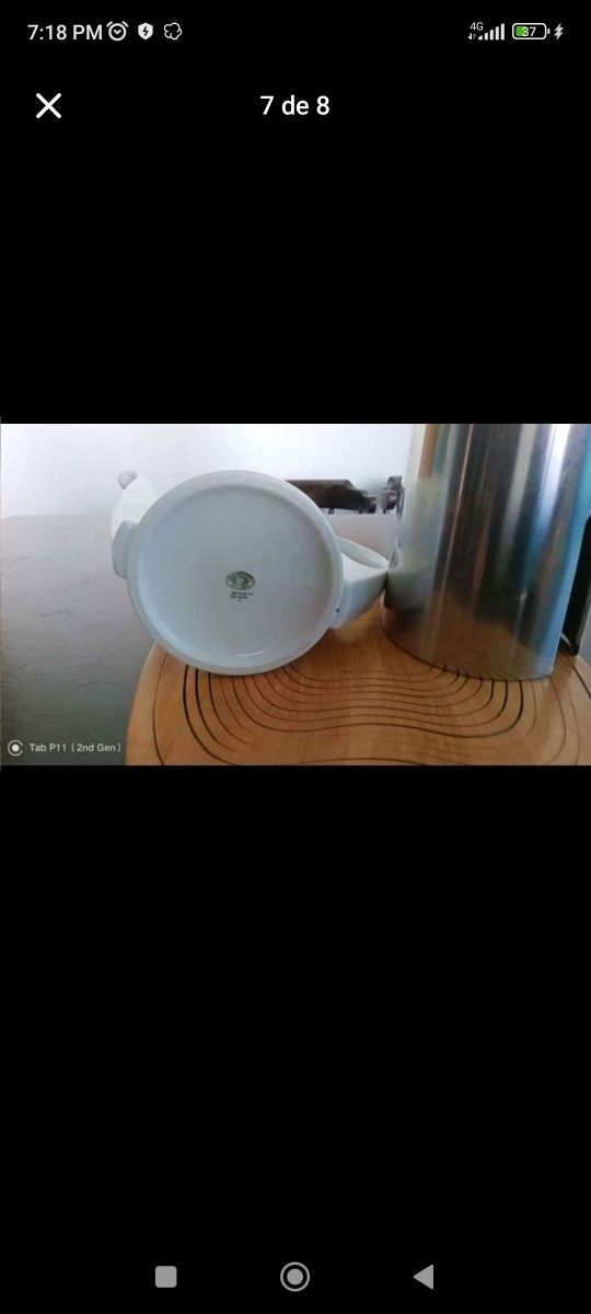 Tetera térmica de cerámica bauscher