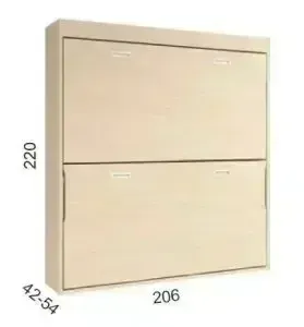 LITERA HORIZONTAL CON ESCRITORIO AD41