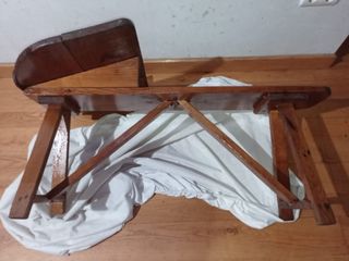 Banco trabajo alpargatas antigua