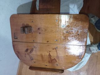 Banco trabajo alpargatas antigua