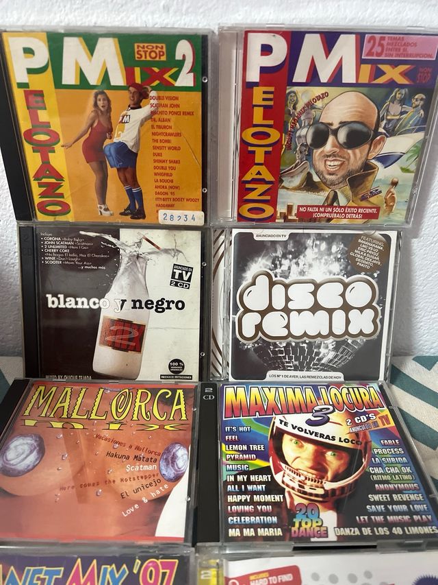 Cds.lote.18.. recopilatorios unicos “