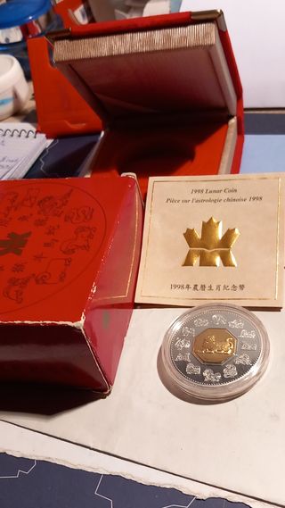 Moneda de 15 dólares Canadá 