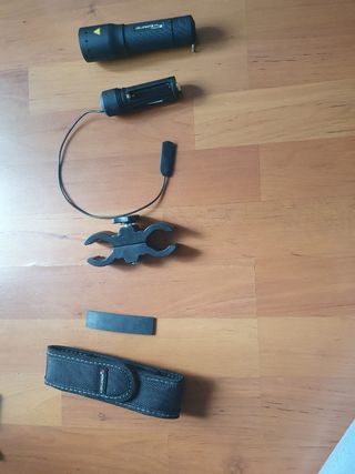 Kit linterna de caza 