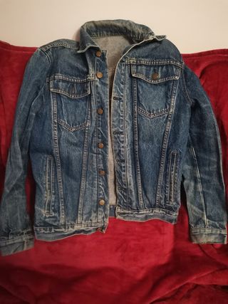 Cazadora tejana vintage Marlboro