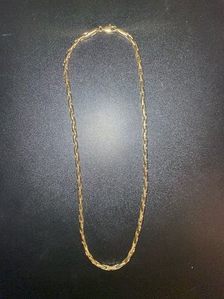 Cadenas bañadas en oro