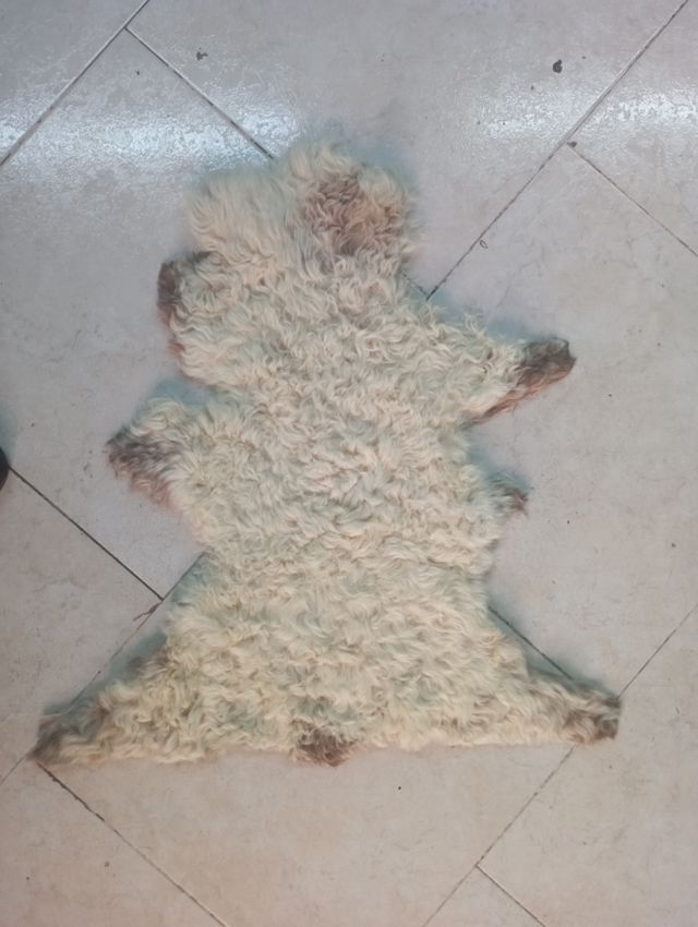 Tappeto in vera pelle di pecora