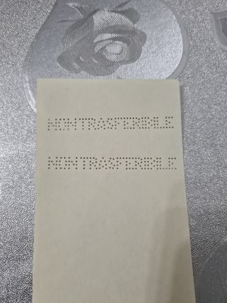 Punzonatrice per assegni