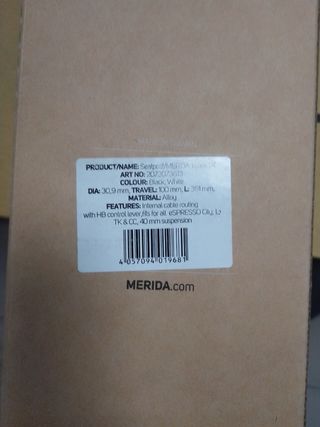 Tija telescópica Merida 