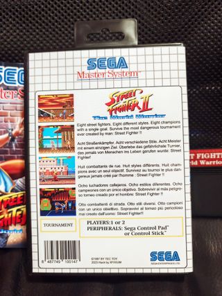 Street Fighter II The World Warrior MASTER SYSTEM