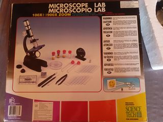 Microscopio para niños