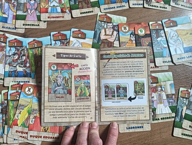 Juego mesa Las aventuras de Tueli