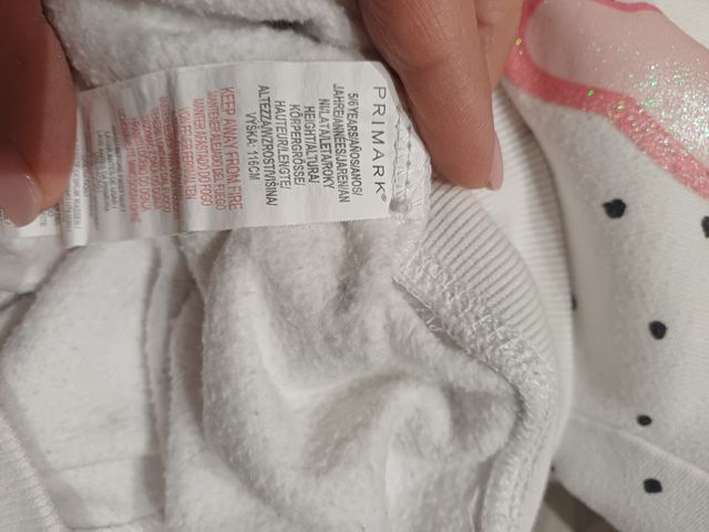 Felpa bambina 5/6 anni