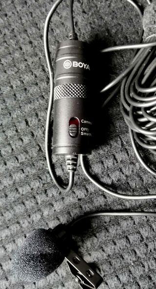 MICROFONO AMBIENTALE LAVALIER PER INTERVISTE