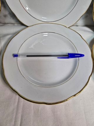 Conjunto de seis platos Vargas (Segovia)