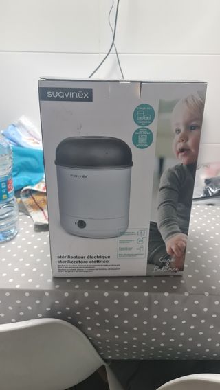 Esterilizador bebé Marca suavinex.