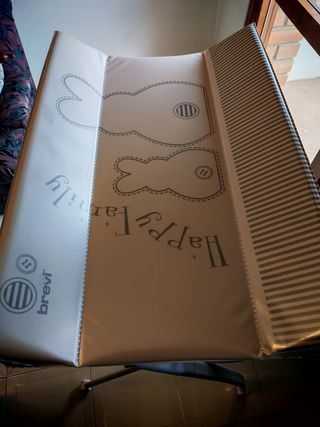 Bañera con cambiador para bebé