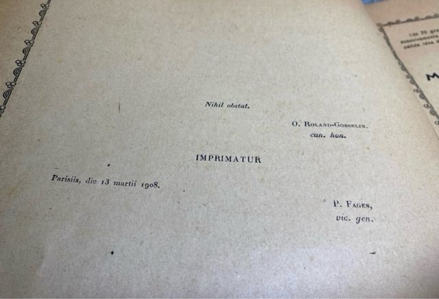 Libro “Catecismo en Estampas” año 1908. Grabados