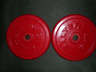 ✅ 2 DISCOS 15KG 30MM SALTER