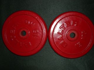 ✅ 2 DISCOS 15KG 30MM SALTER
