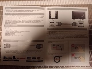 Cable hdmi 4k 10metros