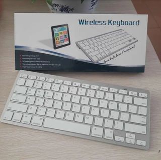 Excelente teclado ultrafino inalámbrico Bluetooth