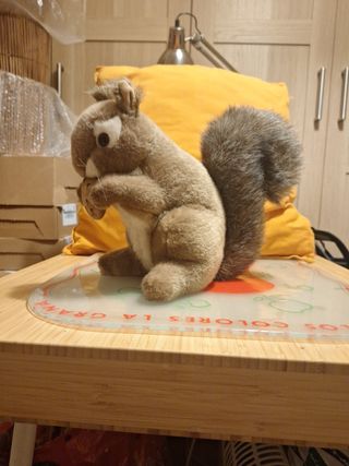 Ardilla de peluche Hansa