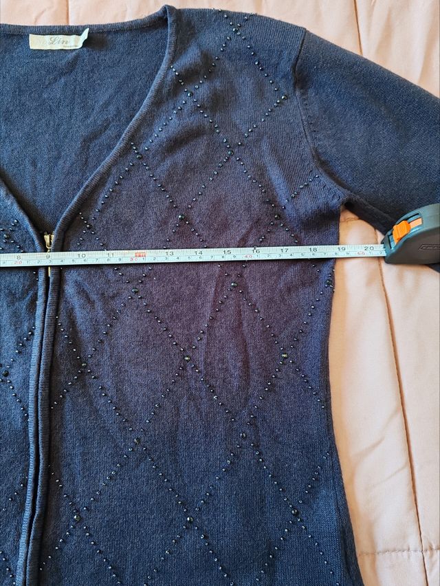 Pullover donna di lana taglia L XL