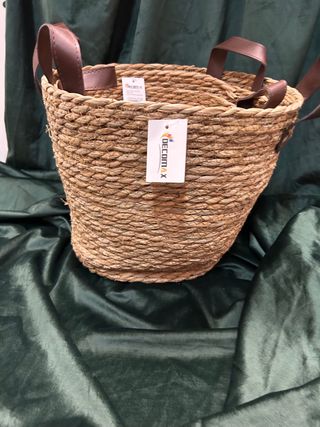 LOTE DE 3 CESTAS CON ASAS