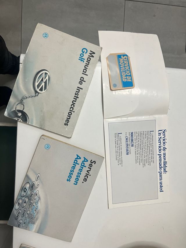 manual instrucciones golf 3