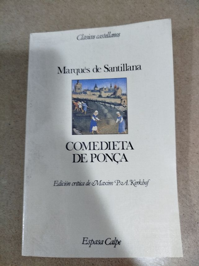 Libro Comedieta de Ponça