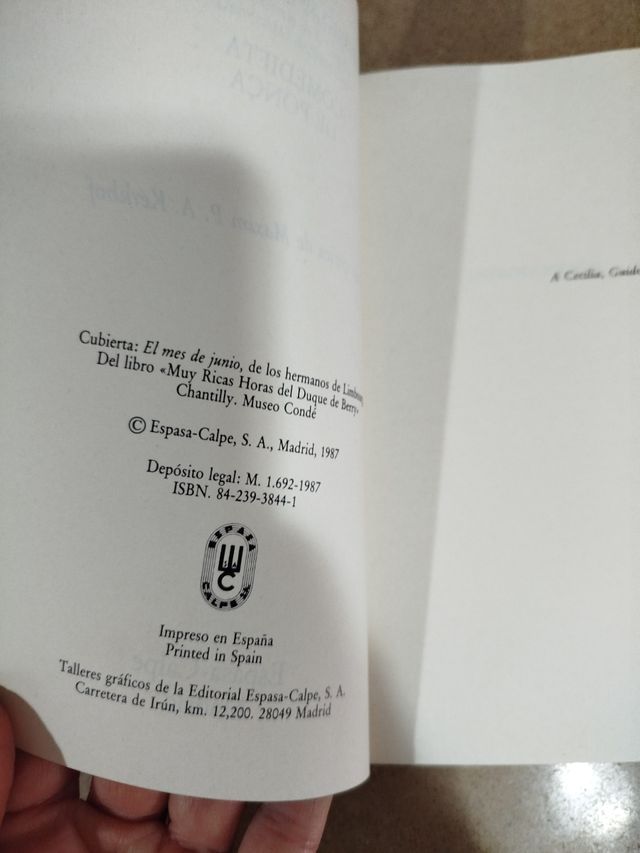 Libro Comedieta de Ponça