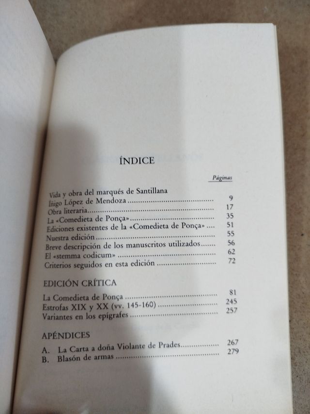 Libro Comedieta de Ponça
