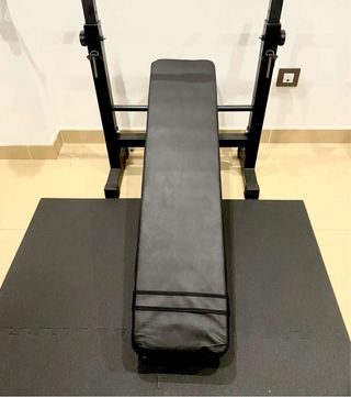 Kit Pesas de 50kg con banco y suelo