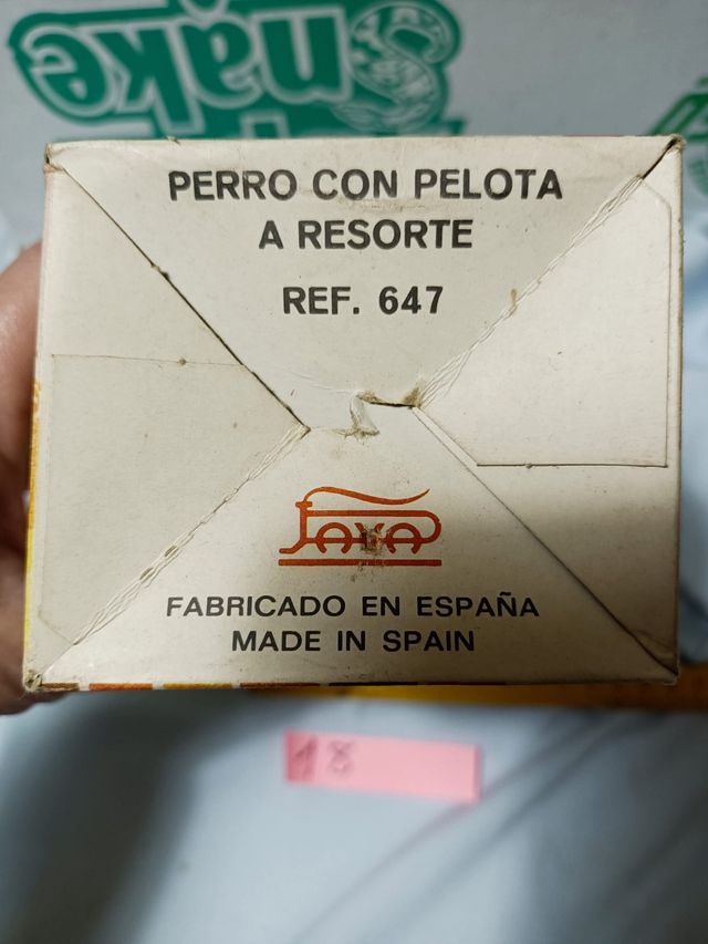 Caja vacía de juguete PAYA
