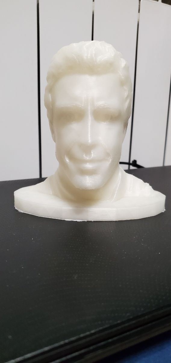 Busto casco 1/2 Alonso