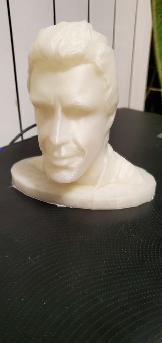 Busto casco 1/2 Alonso