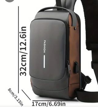 Bolso antirrobo con USB a estrenar