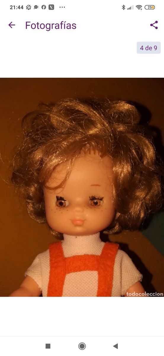 Lesly años 70 pelirroja ojos arona