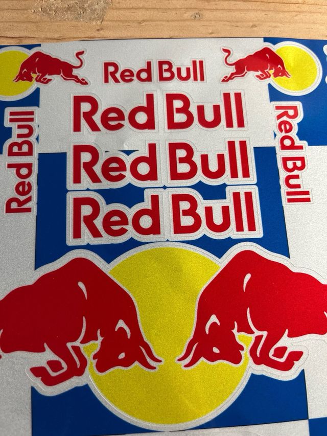 Kit pegatinas Red Bull