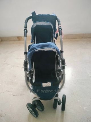 Carrito gemelos juguete