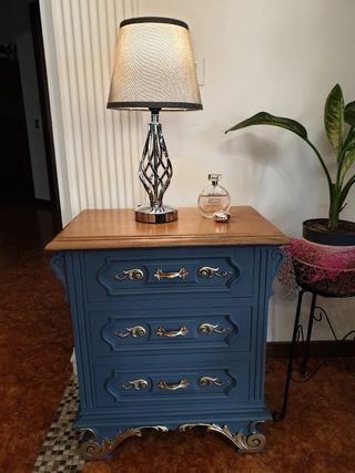 COPPIA COMODINI LEGNO MASCELLO