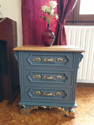 COPPIA COMODINI LEGNO MASCELLO