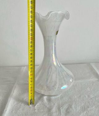 Vaso in vetro di Murano cm 26