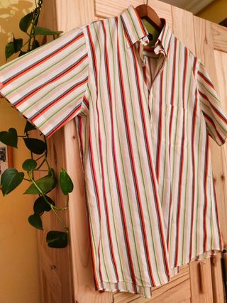 Camisa a rayas vintage 