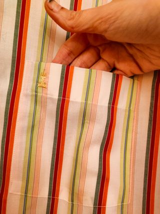 Camisa a rayas vintage 