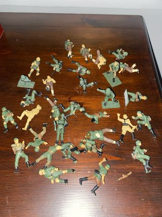 Soldaditos maquetas segunda guerra mundial