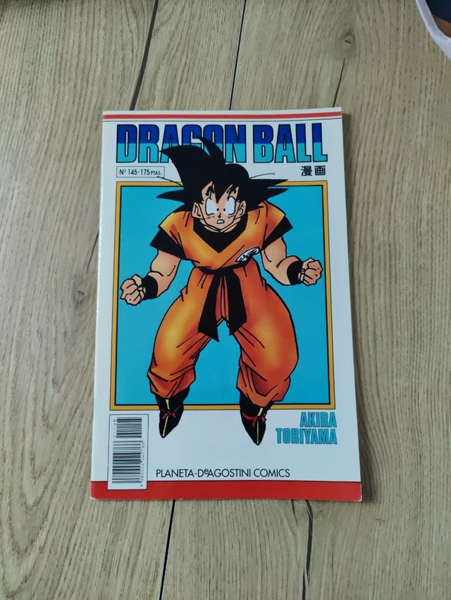 Comic dragon ball 145 seríe blanca