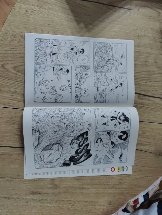 Comic dragon ball 145 seríe blanca